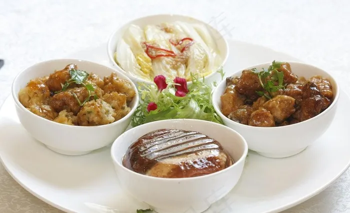 四宝饭套餐图片