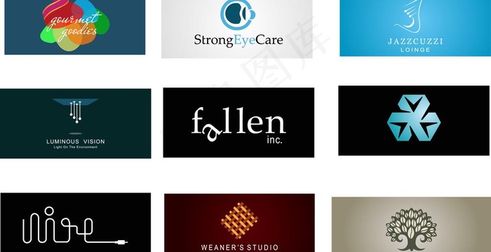 logo标志图片ai矢量模版下载