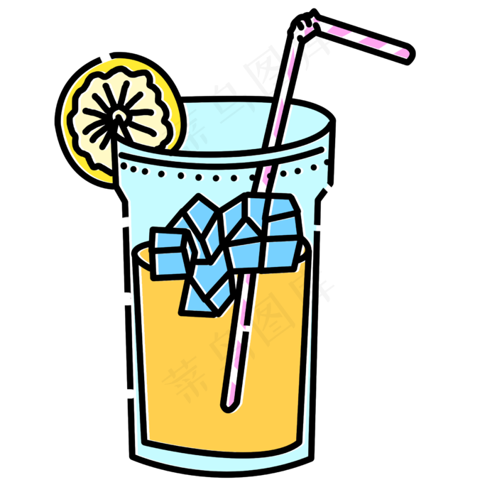 儿童节游乐园物件饮料儿童节游乐园物件饮料,免抠元素