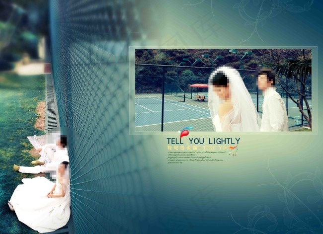 婚纱模板(6200X4500(DPI:254))psd模版下载