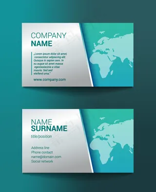 动感简洁大方高档时尚简约蓝色科技名...