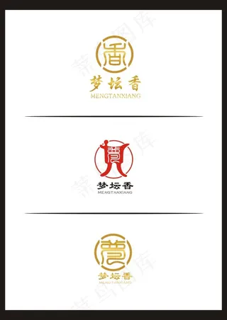 梦坛香LOGO设计