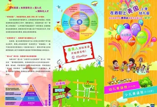英语培训折页图片