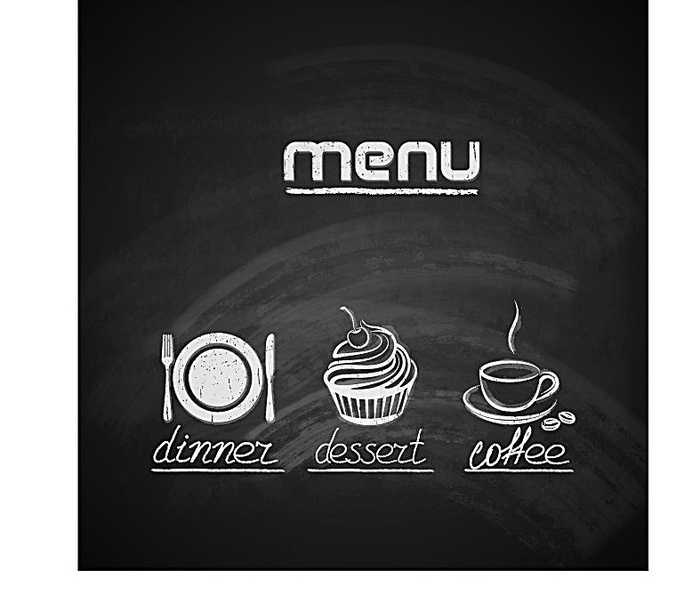 西餐店菜单设计