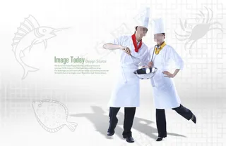 高清PSD分层素材海鲜美味