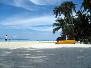 海滩 长滩岛图片