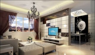 电视背景墙装修设计效果图