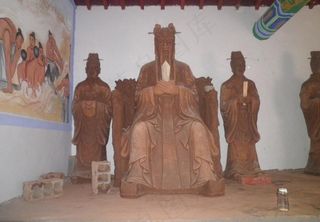 泥塑 地官赦罪图片