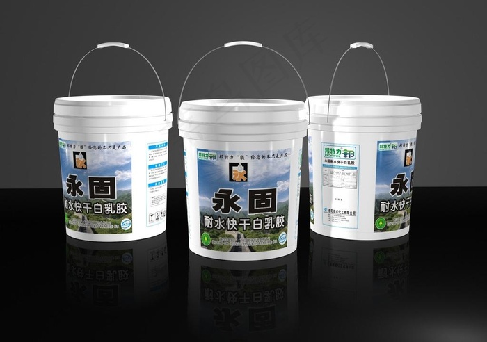 永固白乳胶 (平面图)(210X297)cdr矢量模版下载