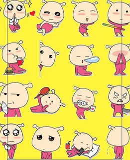 可爱蜗牛小人图片