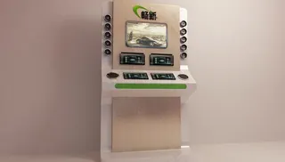 音响展柜模型图片