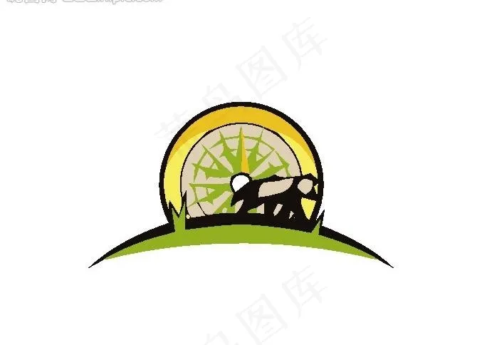 动物logo图片ai矢量模版下载