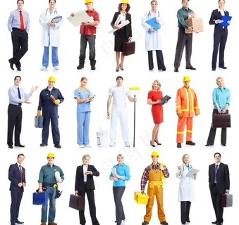 各种职业人物图片