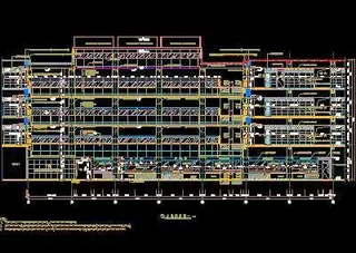 大堂立面图1-门诊、急诊楼装修施工...