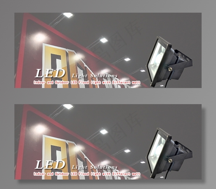 LED投光灯海报
