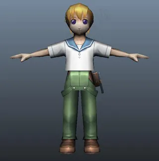 游戏卡通人物3d模型图片