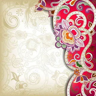 婚礼贺卡背景边框图片