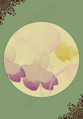 春天高清海报背景PSD下载