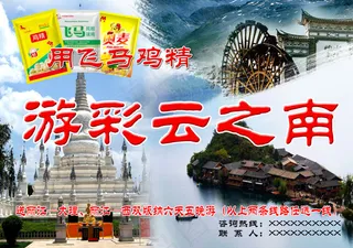 用飞马鸡精 游彩云之南