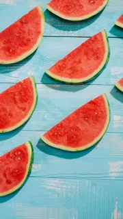 切成块的西瓜高清摄影图片