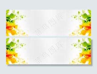 秋季枫叶淘宝天猫海报背景