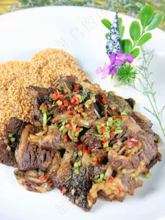 香煎手撕牛排图片 香煎手撕牛排图片