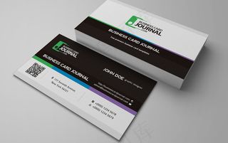 实用的商务名片模板PSD