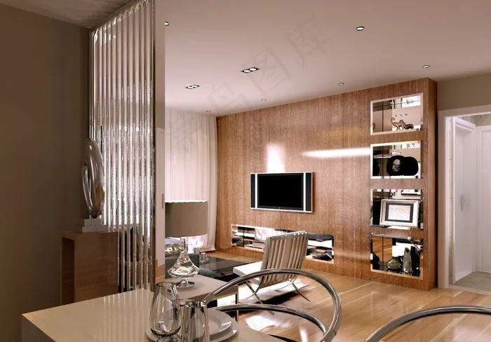 衣帽间衣柜效果图