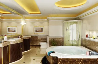 古典欧式浴室效果图图片