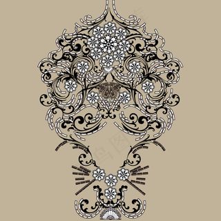 印花矢量图 图文结合 文字 英文 ...