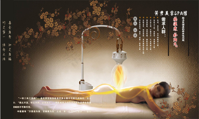 养生馆cdr矢量模版下载