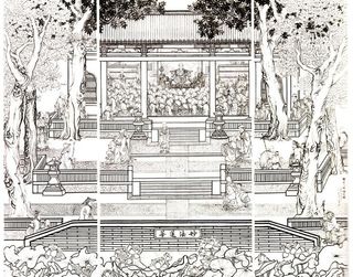 妙法莲华 佛教国画图片