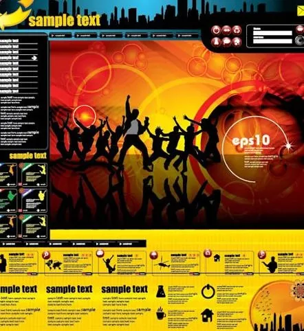 娱乐舞动网页图片