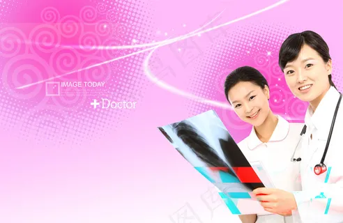 女医生PSD图片素材