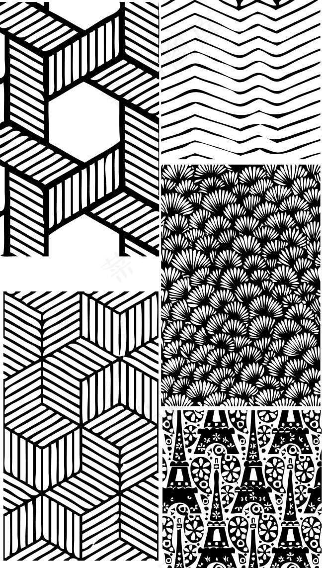 立体感背景ai矢量模版下载