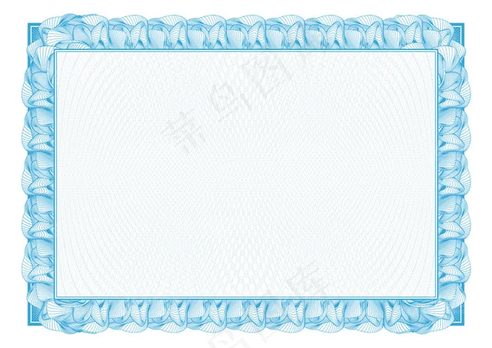 精美欧式花纹花边证书矢量素材eps,ai矢量模版下载