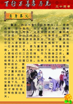 卖身葬父图片