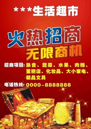 火热招商图片