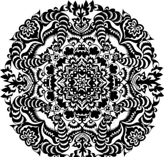 服饰花纹 中华传统图案 矢量 AI_0035ai矢量模版下载