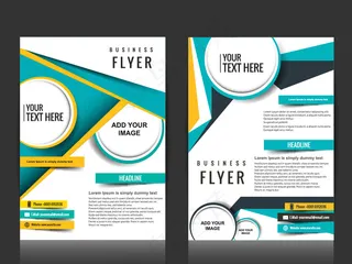 公司宣传单DM单折页模板EPS矢量...