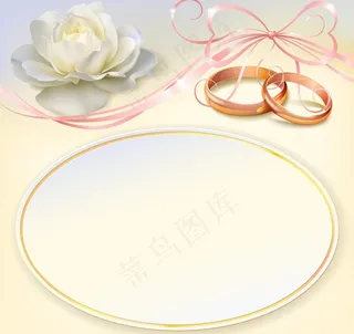 婚礼邀请卡图片