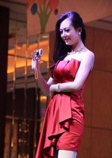 佳能成都博览会 模特图片