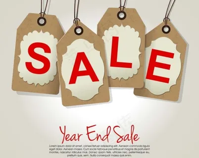 矢量个性时尚吊牌素材