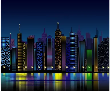 城市建筑 城市夜景图片