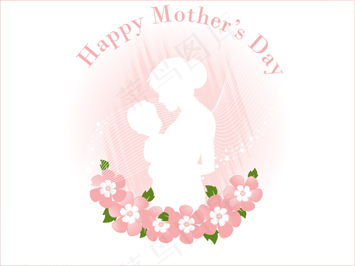 母亲节矢量壁纸