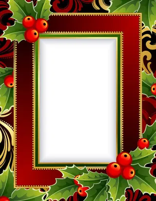 节日相框贺卡矢量图下载