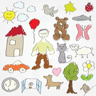 色彩斑斓的涂鸦