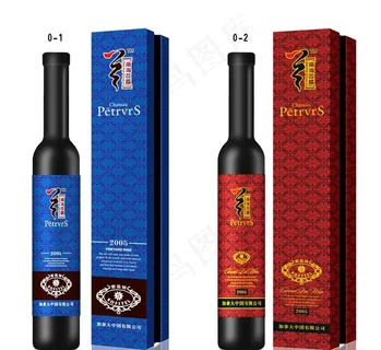红酒包装 礼盒 冰酒设计图片