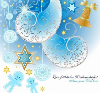 卡通圣诞背景图片