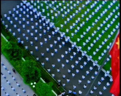 实拍升国旗视频素材